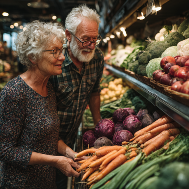 Збалансована їжа для літніх людей